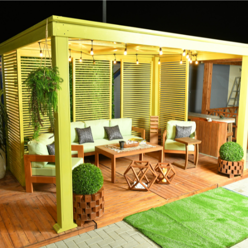 Malek mordern  pergola 4x4