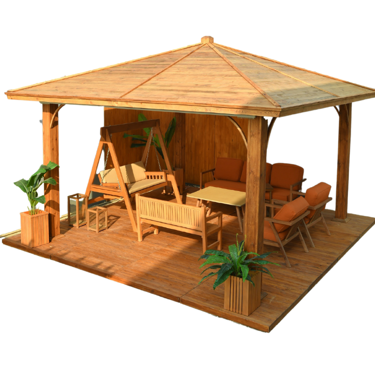 Luxury Wooden Gazebo  4x4