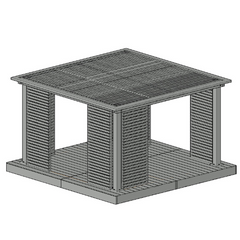 Malek mordern  pergola 4x4