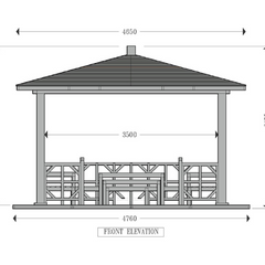 Majlish Gazebo 4.4x4.4