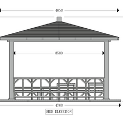 Majlish Gazebo 4.4x4.4