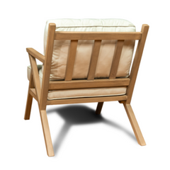 Lufta sofa set 3+1+1+table wooden