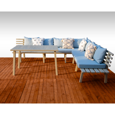 Nove outdoor corner sofa 7 seater