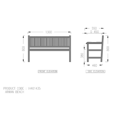 Arwan bench