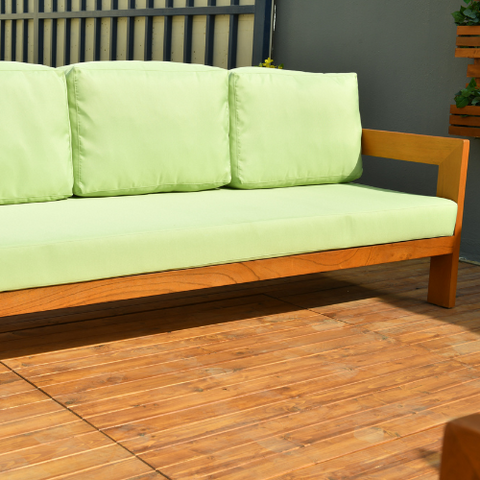Leo wooden sofa set
