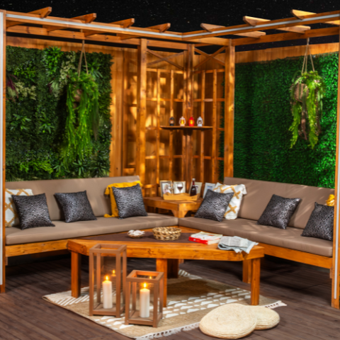 Rawana  corner gazebo