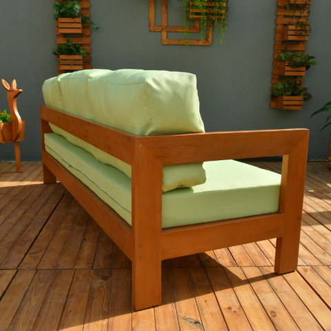 Leo wooden sofa set