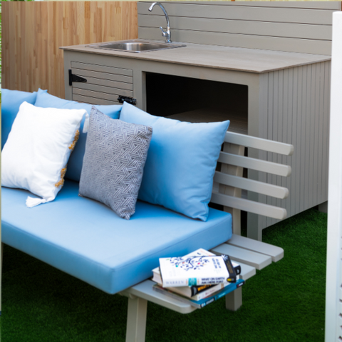 Nove outdoor corner sofa 7 seater