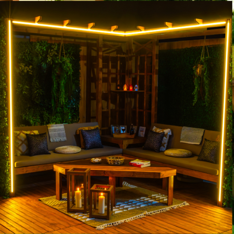 Rawana  corner gazebo